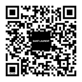 QR Code to the official Wechat account of Saint Laurent